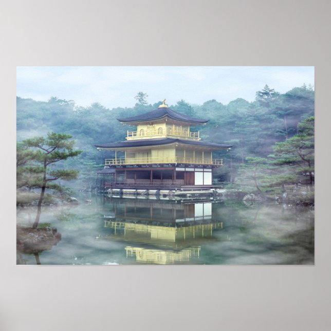 Poster Brouillard sur le pavillon d'or (Devant)