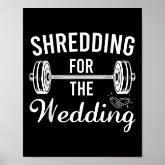 Poster Broyage Pour La Mariée Mariage Et La Fitness De Sa