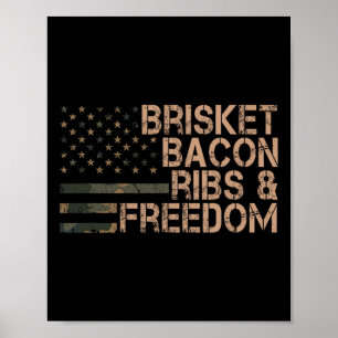 Poster Bruh 4 juillet garçons enfants quatrième juillet L