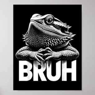 Poster Bruh Dragon Barbu
