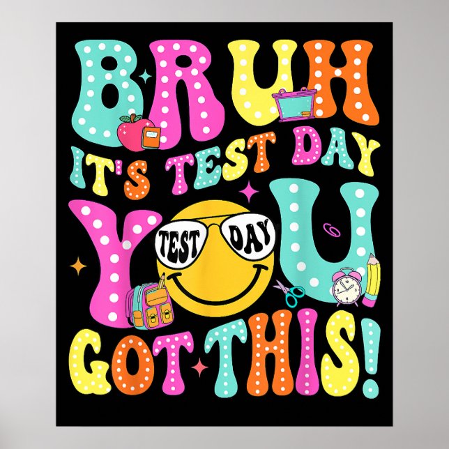 Poster Bruh Son Jour D'Essai Vous Avez Ce Jour D'Essai D' (Devant)