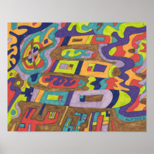 Poster Bruit joyeux 14x11