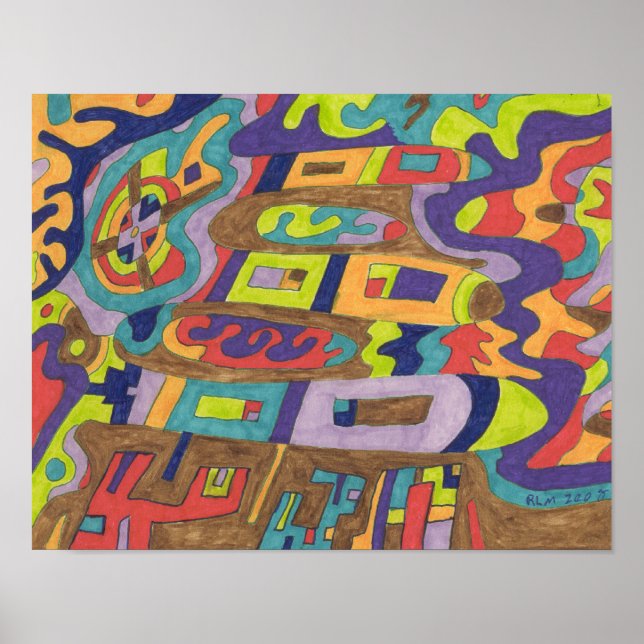 Poster Bruit joyeux 14x11 (Devant)