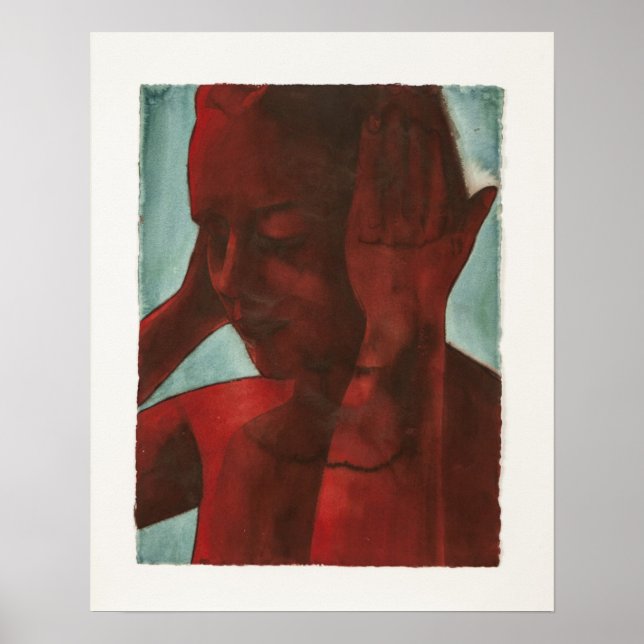 Poster Bruit rouge d'une seconde (Devant)