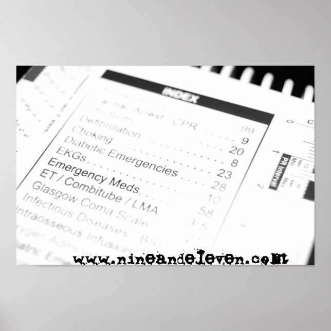 Poster Brûle. (Devant)