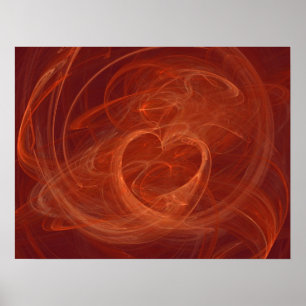 Poster Brûler brillant