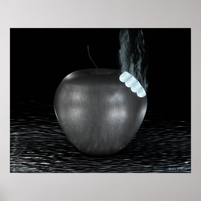 Poster Brûler les connaissances (Devant)