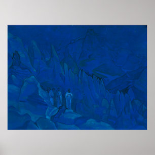 Poster Brûlure des ténèbres par Nicholas Roerich