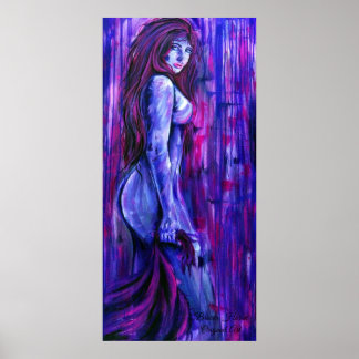 Poster Brume pourpre