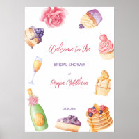 Brunch et pâtisserie bubbly douche nuptiale bienve