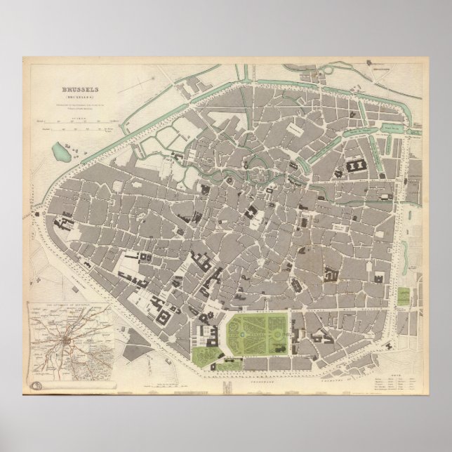 Poster Bruxelles (Devant)