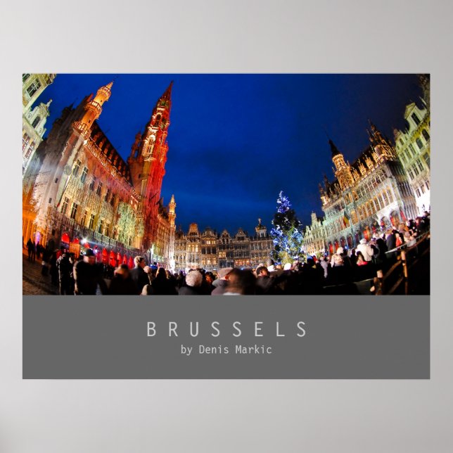 Poster Bruxelles (Devant)