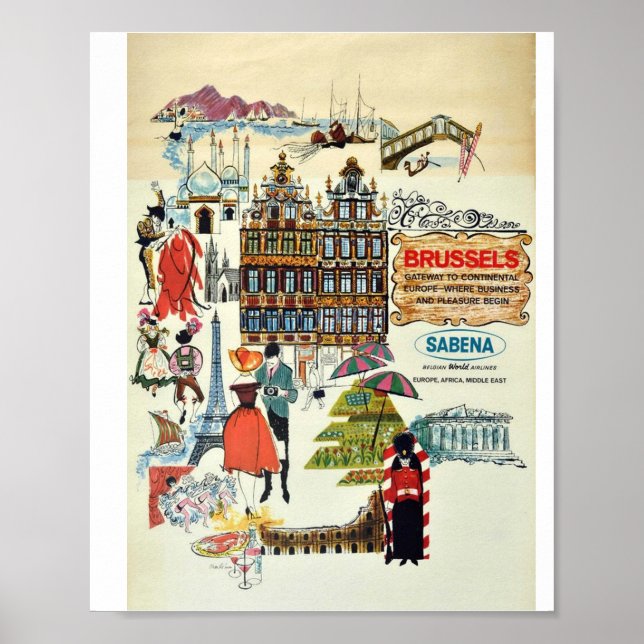 POSTER BRUXELLES (Devant)