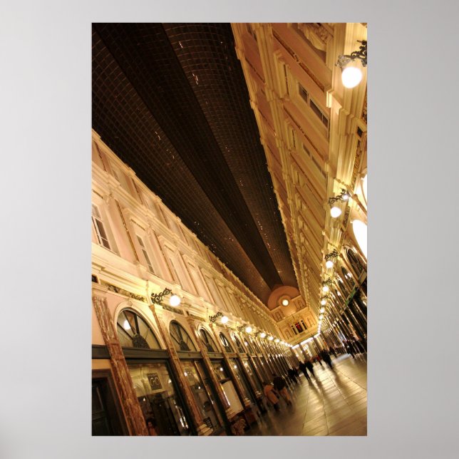 Poster Bruxelles Shopping (Devant)