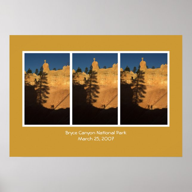 Poster Bryce Canyon Sunrise (Devant)