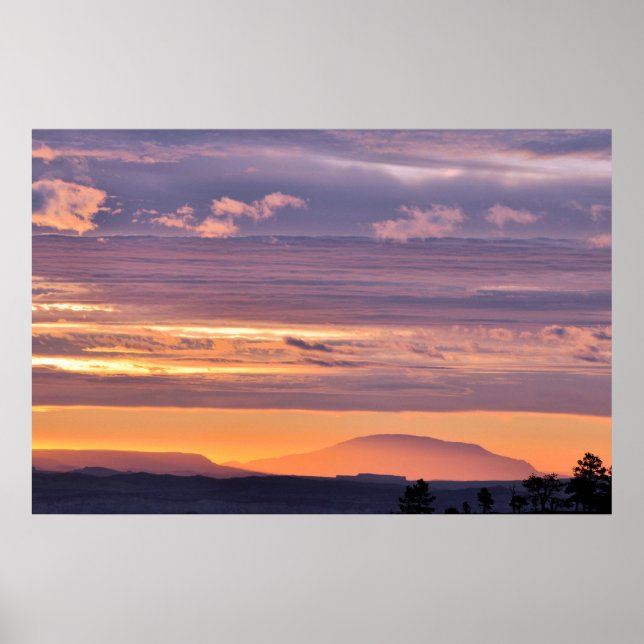 Poster Bryce Canyon Sunrise #1 (Devant)
