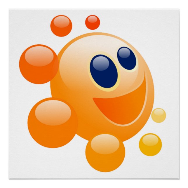 POSTER BUBBBLY SUN (Devant)