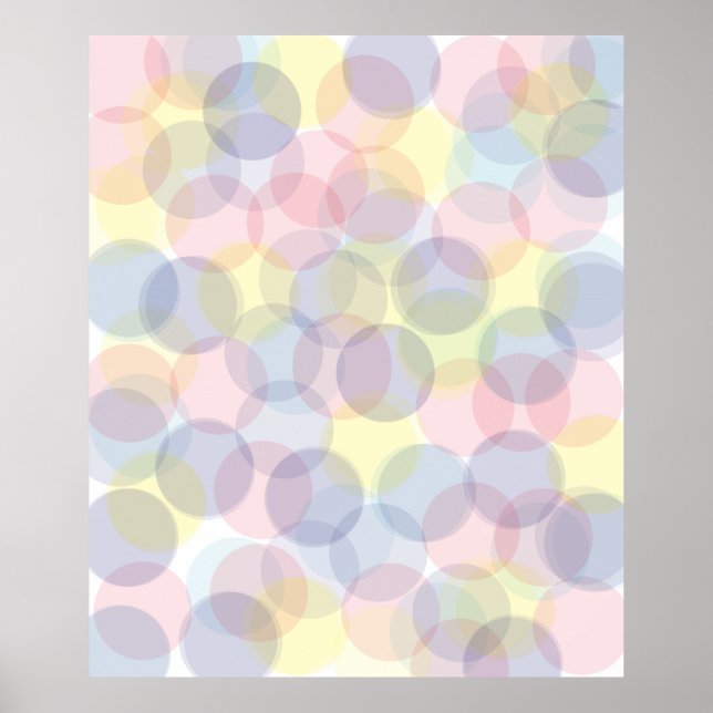 Poster Bubble fun Nursery (Devant)
