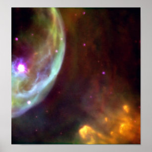 Poster Bubble Nebula