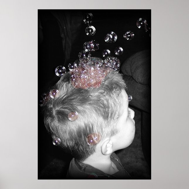 Poster Bubbles (Devant)
