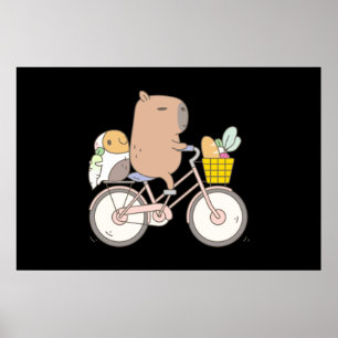 Poster Bubu le Vélo de Cochon de Guinée