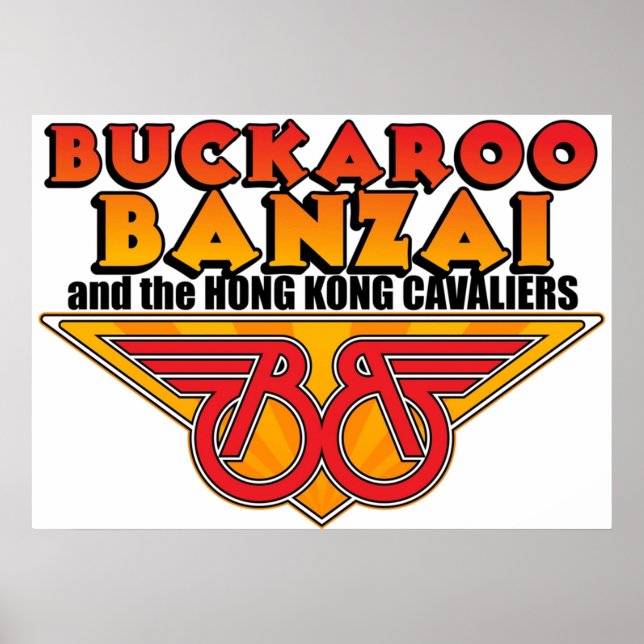 Poster Buckaroo Banzai Les Cavaliers de Hong Kong (Devant)