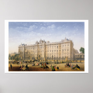 Poster Buckingham Palace, c.1862