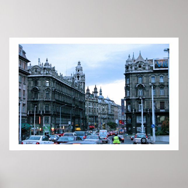 Poster Budapest (Devant)