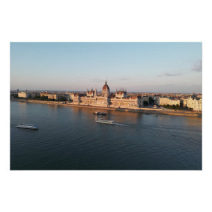 Poster Budapest Hongrie