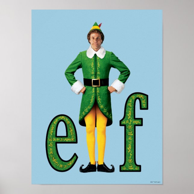 Poster Buddy le logo Elf Movie (Devant)