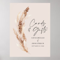 Budget moderne pampas herbe cartes mariages et cad