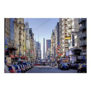 Poster Buenos Aires, Argentine