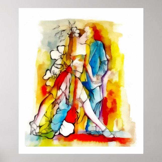 Poster Buenos Aires Del Sur Tango (Devant)