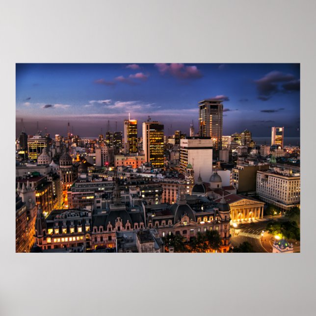 Poster Buenos Aires Desde La Législatura V (Devant)