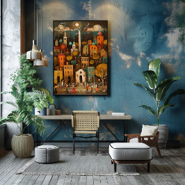 Poster Buenos Aires: Paris of South America - Whimsical