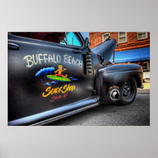 Poster Buffalo Beach Surf Shop