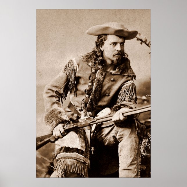 Poster Buffalo Bill Cody - Vers 1880 (Devant)