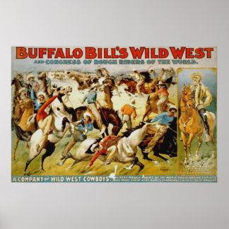 Poster Buffalo Bill's Wild West Show