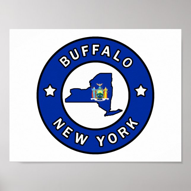 Poster Buffalo New York (Devant)
