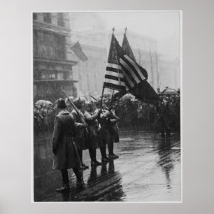 Poster Buffalo Soldiers 367th Infantry African American