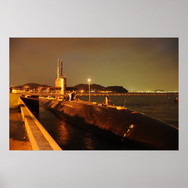 Poster Buffalo USS (SSN 715) (Devant)