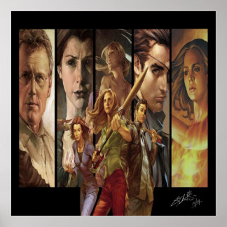 Poster Buffy the vampire Slayer 8 motion comique g