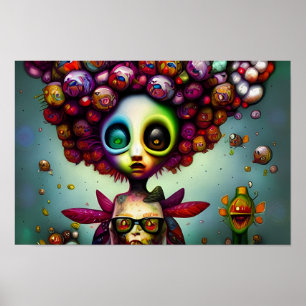 Poster Bug Egg Head Ricaso Nightmare Series
