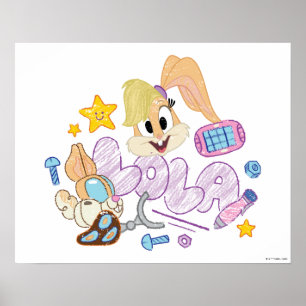 Poster BUGS BUNNY BUILDERS™  Croquis de Lola