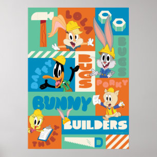 Poster BUGS BUNNY BUILDERS™  Grille de personnages