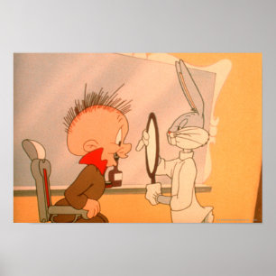 Poster BUGS BUNNY™ et ELMER FUDD™ 2