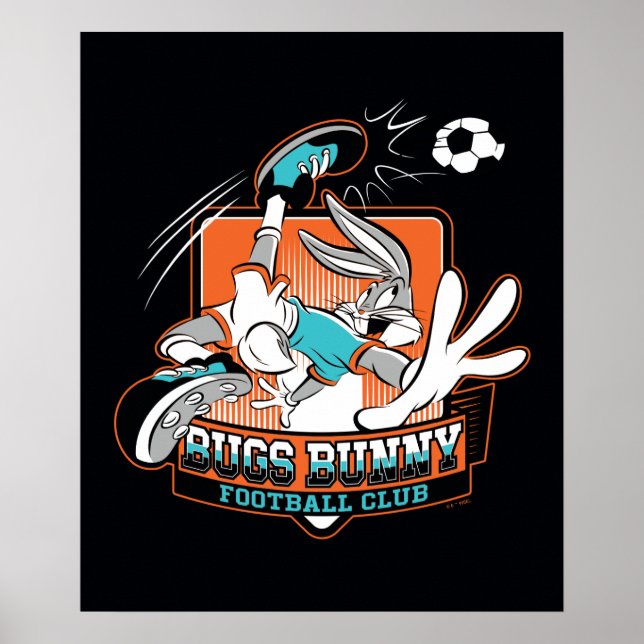 Poster BUGS BUNNY™ Football Club Badge (Devant)
