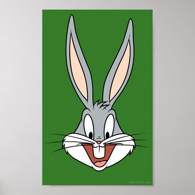 Poster BUGS BUNNY™ Smiling Face (Devant)