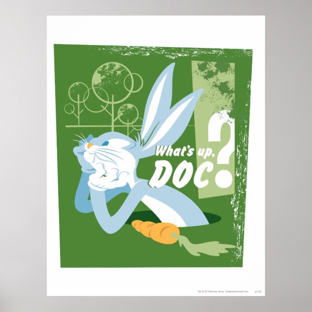 Poster BUGS BUNNY™ What's Up, Doc ? (Devant)