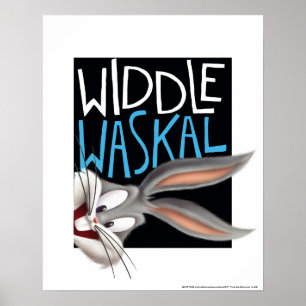 Poster BUGS BUNNY™- Widdle Waskal